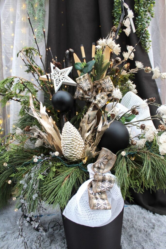 montage naturel doré