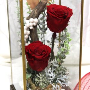 0 rose éternelle grand