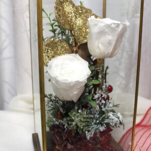 0 rose éternelle grand