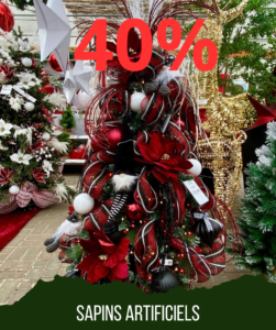 sapin artificiel 40%