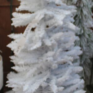 1 sapin artificiel blanc 6 pieds